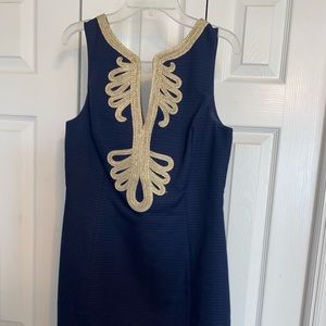 Lilly Pulitzer Shift Dress (Navy)
